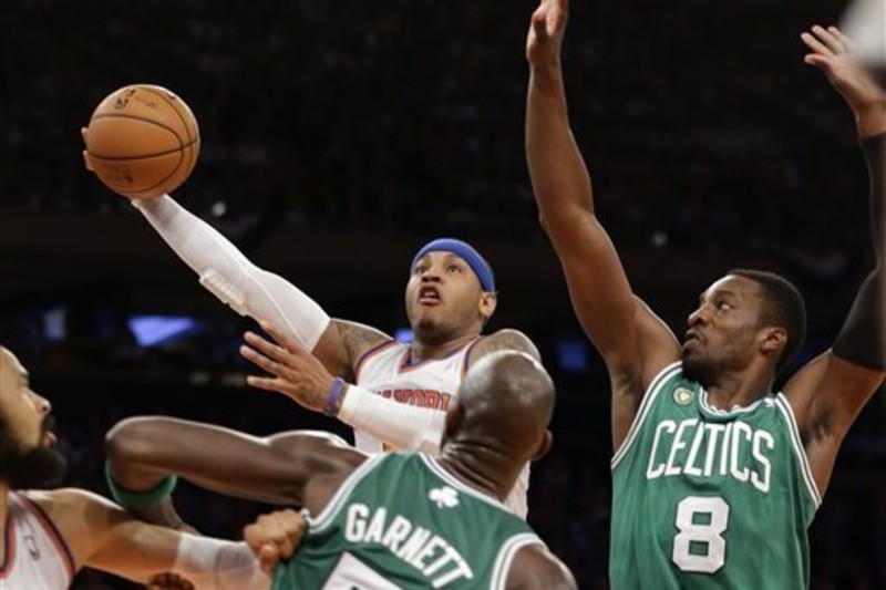 Carmelo Anthony 45 and Jason Kidd's 3-Pointer Seal Knicks' Win Over Nets -  The New York Times