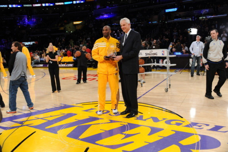 L.A. Lakers Kobe Bryant pleads to get the ball - Gold Medal Impressions