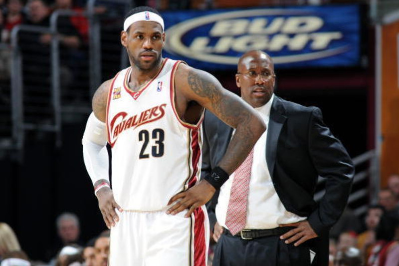 NBA on ESPN on X: LeBron thinks Mike Brown deserves Coach of the Year 