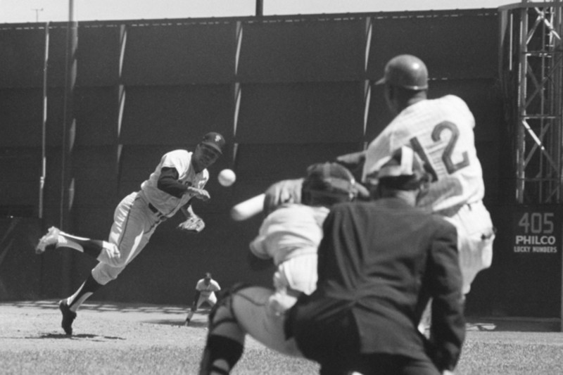 The Giants' Juan Marichal picks up his 200th career win