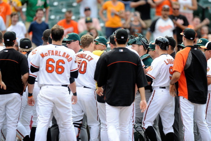 Orioles Manny Machado hits grand slam vs. A's