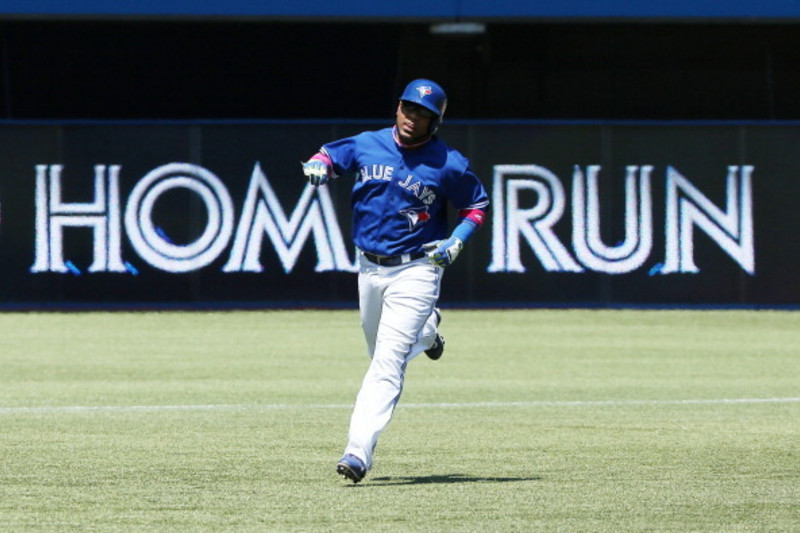 Lot Detail - 2016 Edwin Encarnacion Game Used Toronto Blue Jays Home Jersey  Photo Matched To 3 Games For 3 Home Runs - Including 300th Career Home Run!  (MLB Authenticated, MEARS A10 & Resolution Photomatching)