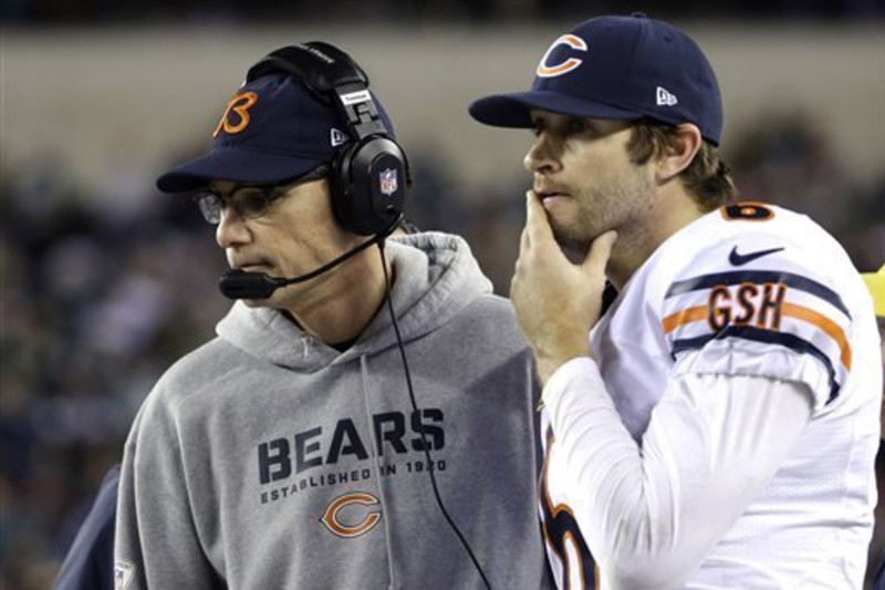 Bears' Cutler Exits With Injury, Raising Questions About Toughness