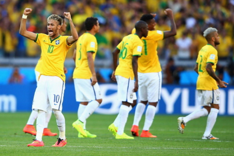 Brazil vs Chile World Cup 2014: Favela is gripped to the very end, The  Independent