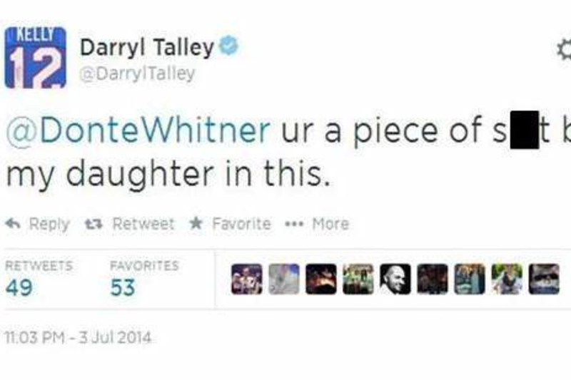 Donte Whitner insults Bills fans, challenges Darryl Talley to box 