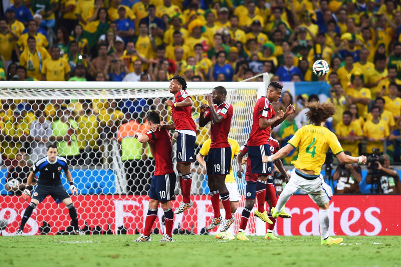 Fortaleza, Brazil. 4th July, 2014. Paulinho (BRA) Football/Soccer