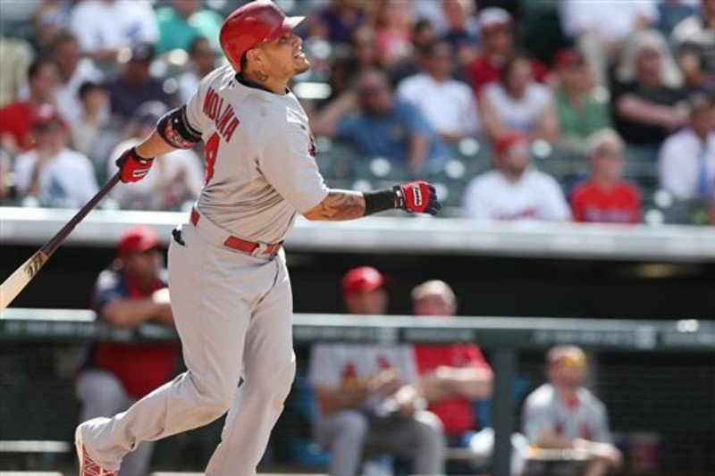 Yadier Molina will have his cast removed in February - NBC Sports