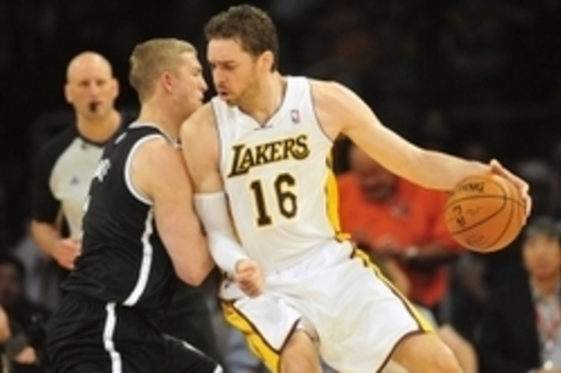 PRIZE DRAWING FOR LOS ANGELES LAKERS' RETIREMENT OF PAU GASOL'S JERSEY