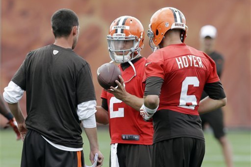 Browns' bad QB history can actually benefit Manziel, Hoyer - スポーティングニュース