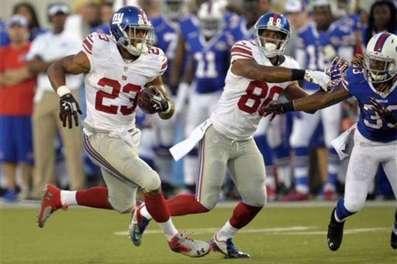 Notes: BC product Andre Williams leads Giants over Bills - The