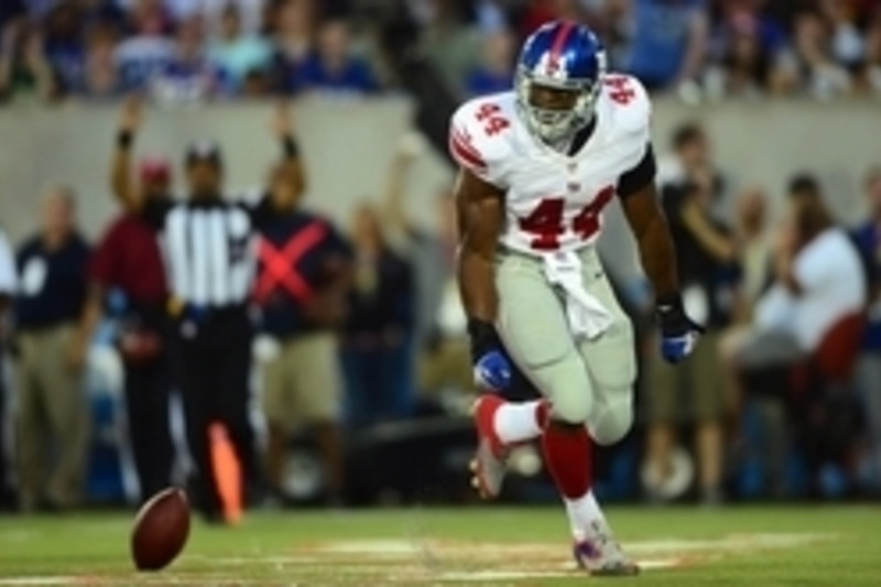 Notes: BC product Andre Williams leads Giants over Bills - The