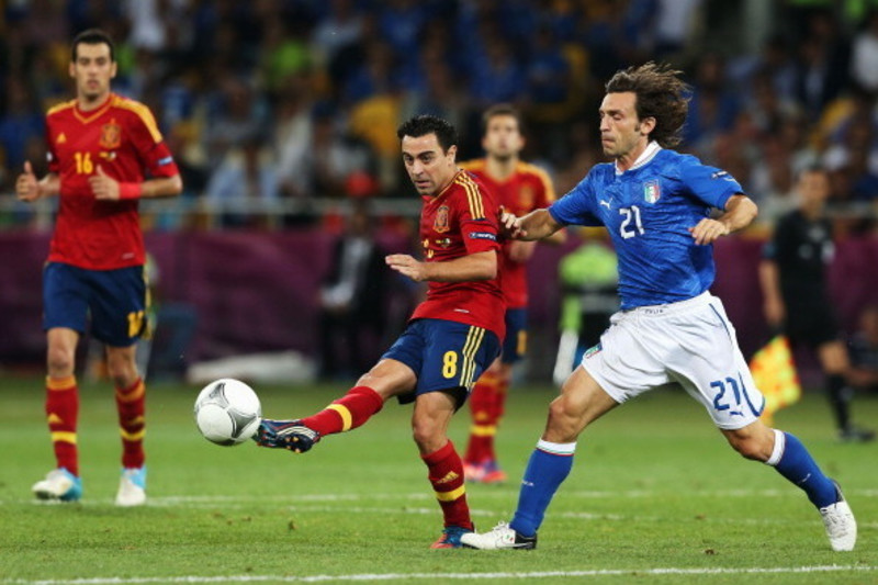 Spain in Euro 2012 final despite a dip from Xavi - Deseret News