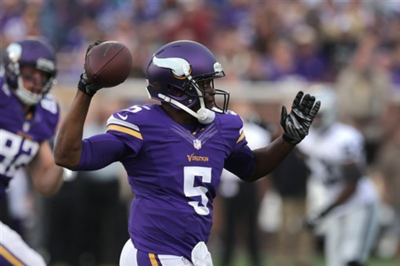 Vikings coach blames criticism of Teddy Bridgewater on fantasy football