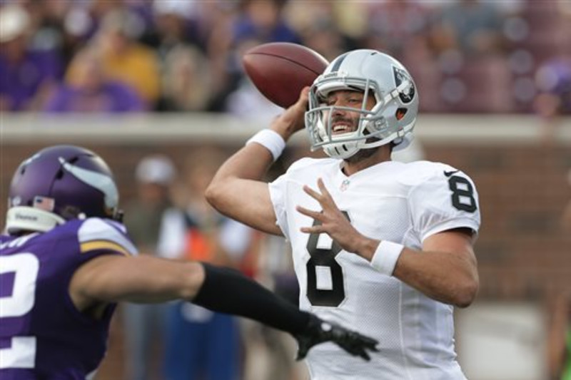 Matt Schaub embraces new beginning with Raiders