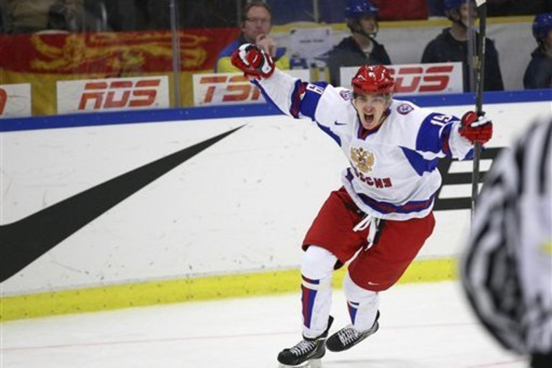 Pavel Buchnevich's sick breakaway goal : r/hockey