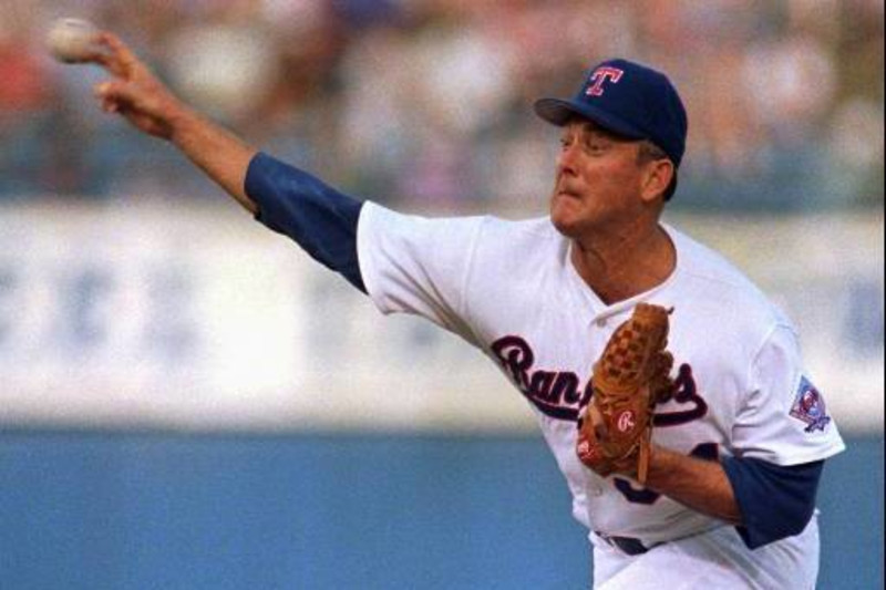 Baseball Digest - On this date in 1989, 42-year-old Nolan Ryan became the  first and only pitcher to record 5,000 career strikeouts. Pitching for the  Texas Rangers in a 2-0 loss to