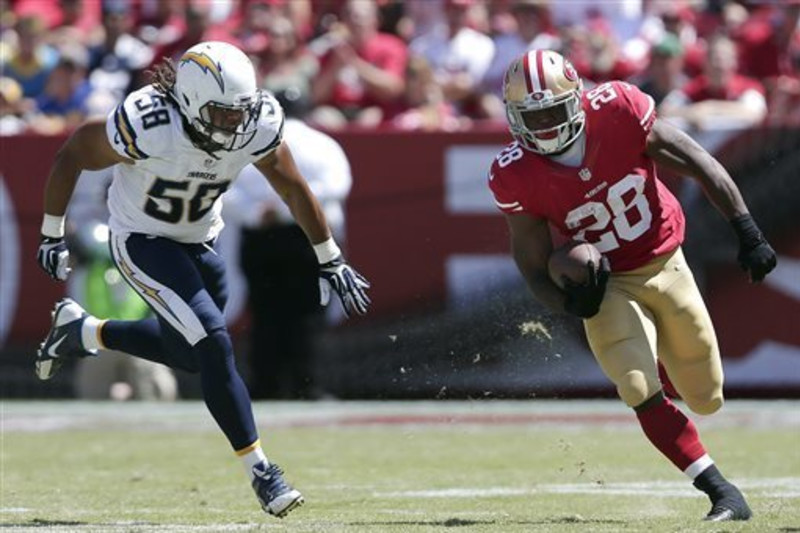 49ers vs Chargers Live Play by Play and Reaction 