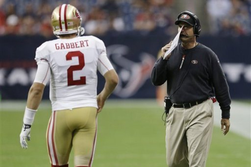 Blaine Gabbert has steady night in push for 49ers' starting job