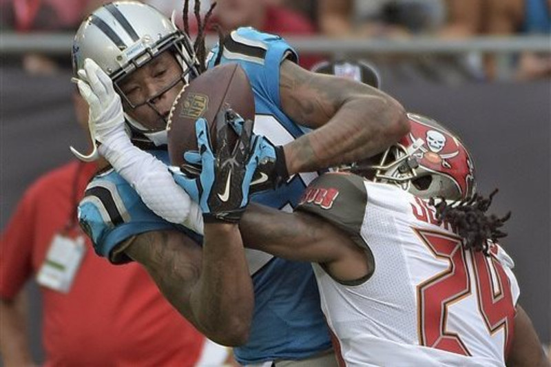 Jason Avant not impressed by his catch against the Bucs 