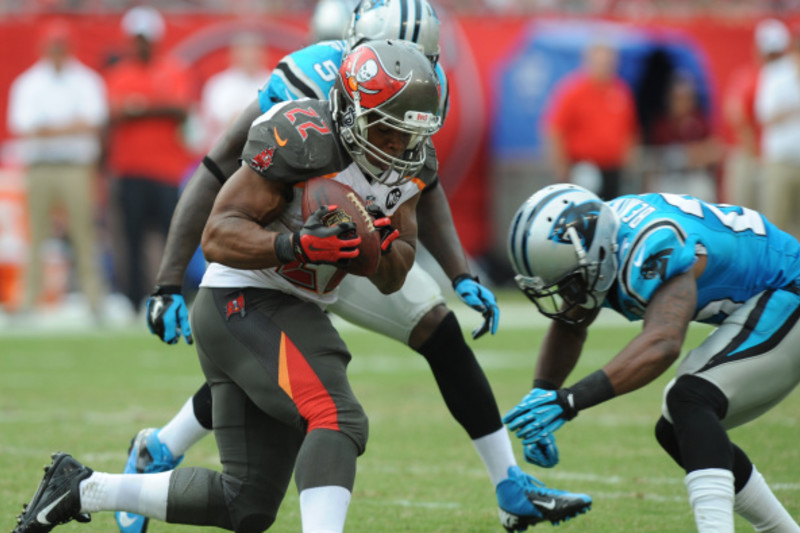 Bucs running back Doug Martin out for Thursday's game vs. Panthers