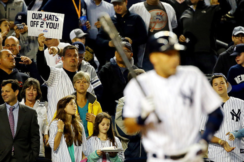 Marlins Man shows up at Yankee Stadium wearing Derek Jeter jersey