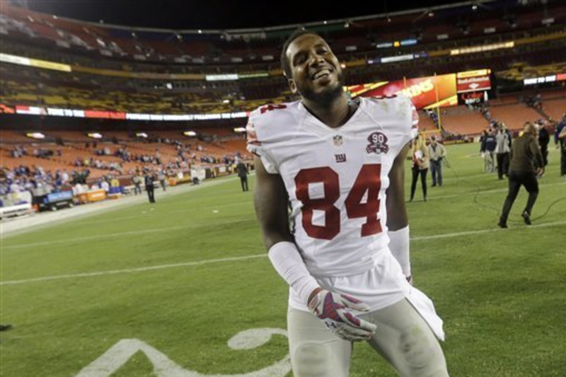 Giants' Larry Donnell reels in spectacular game-winning catch vs. 49ers and Eli  Manning is SO PUMPED