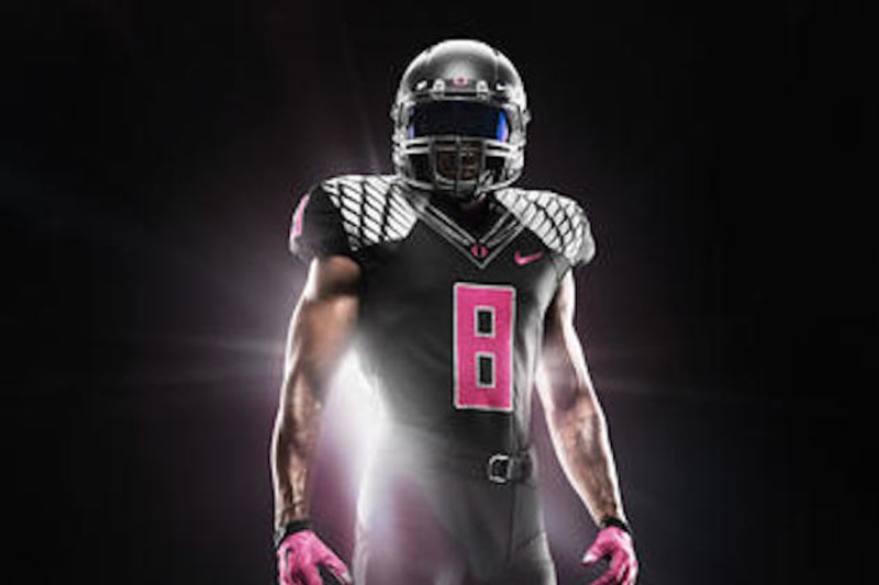 Oregon Football Unveils New 'Breast Cancer Awareness' Uniforms