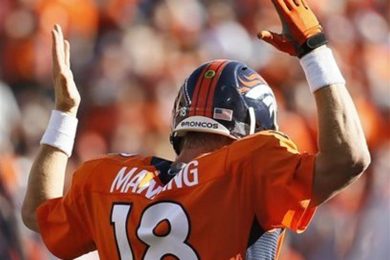 NFL Football: Peyton Manning Throws Touchdown Pass 509 to Break Record