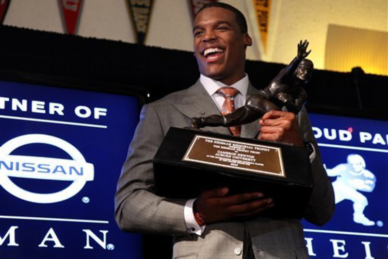 Urban Meyer claims Cam Newton as a product of his offense. The