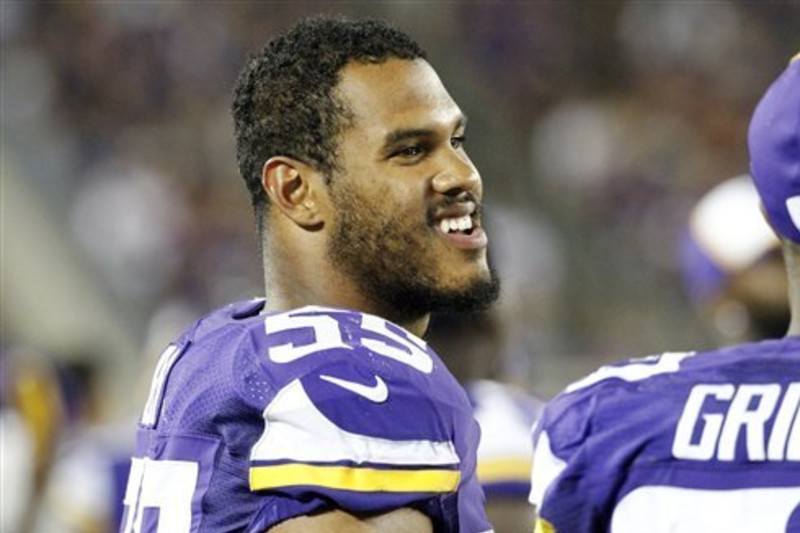 Feeling 'a little slow,' Vikings' Anthony Barr knocks off rust in return to  defense