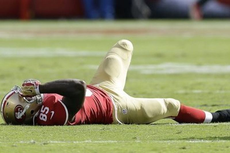 49ers tight end Vernon Davis admits to being frustrated – The