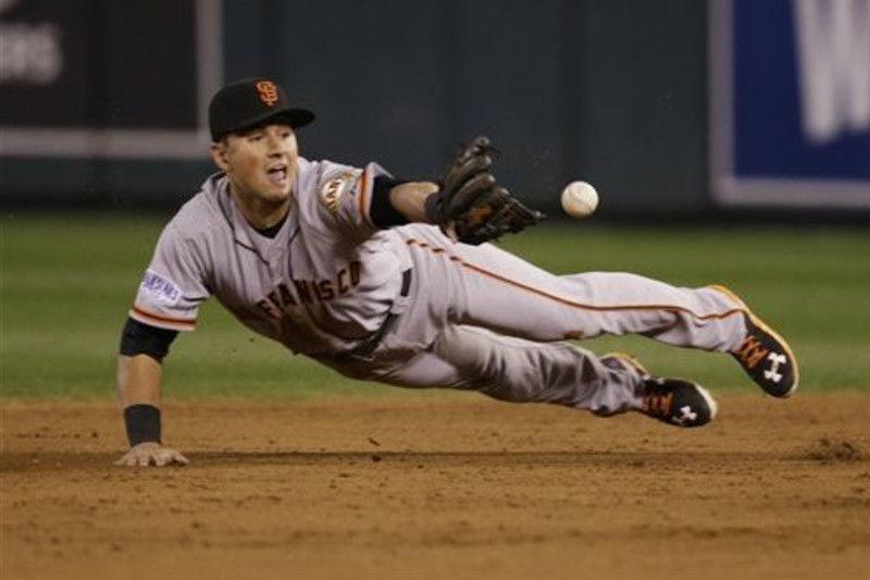 Matt Cain throws five shutout innings in emotional Giants finale