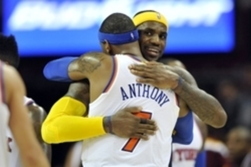 Carmelo Anthony becomes 21st player to score 25,000 points - Yahoo