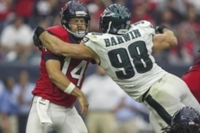 Eagles' Connor Barwin explains unique newspaper ad to Houston