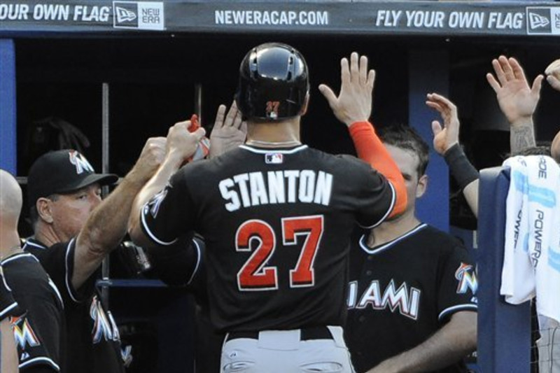 Giancarlo Stanton and Mike Fiers engage in war of words; Fiers