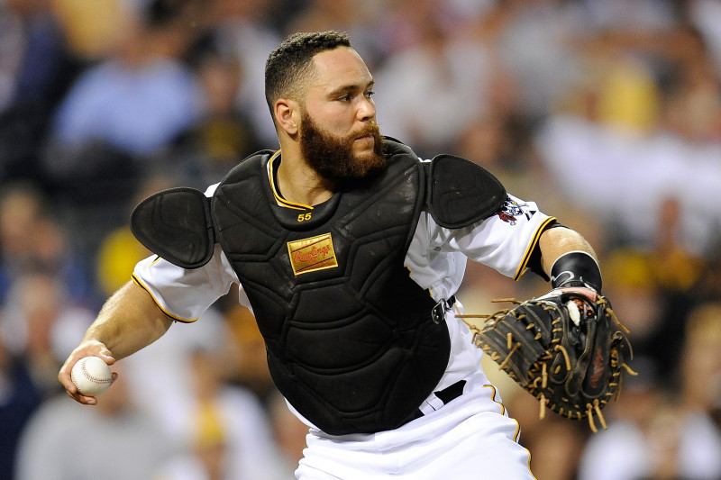 Blue Jays catcher Russell Martin plays shortstop for first time in