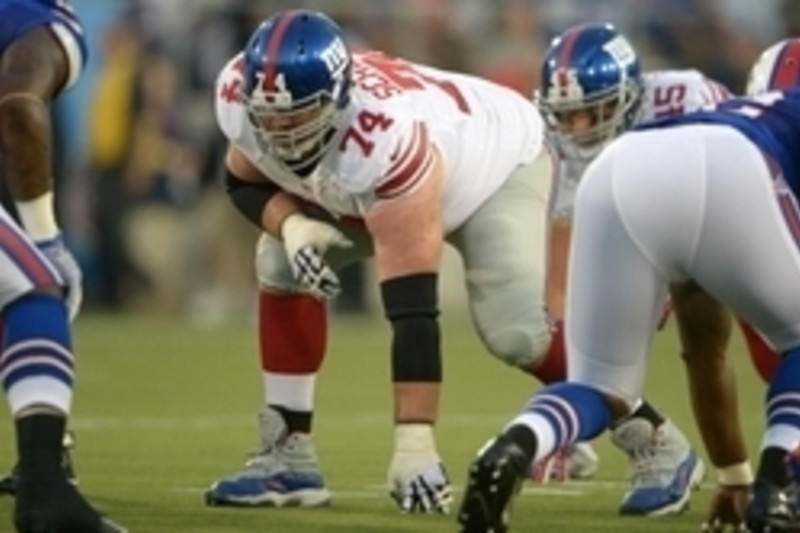 New York Giants facing big problems at left guard