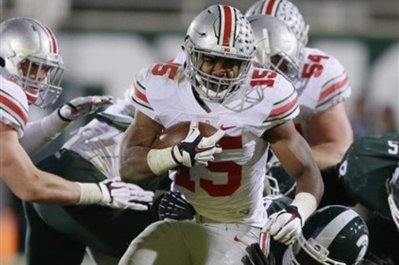 Ex-Ohio State Buckeye RB Ezekiel Elliott Struggles In Debut With New  England Patriots - Sports Illustrated Ohio State Buckeyes News, Analysis  and More