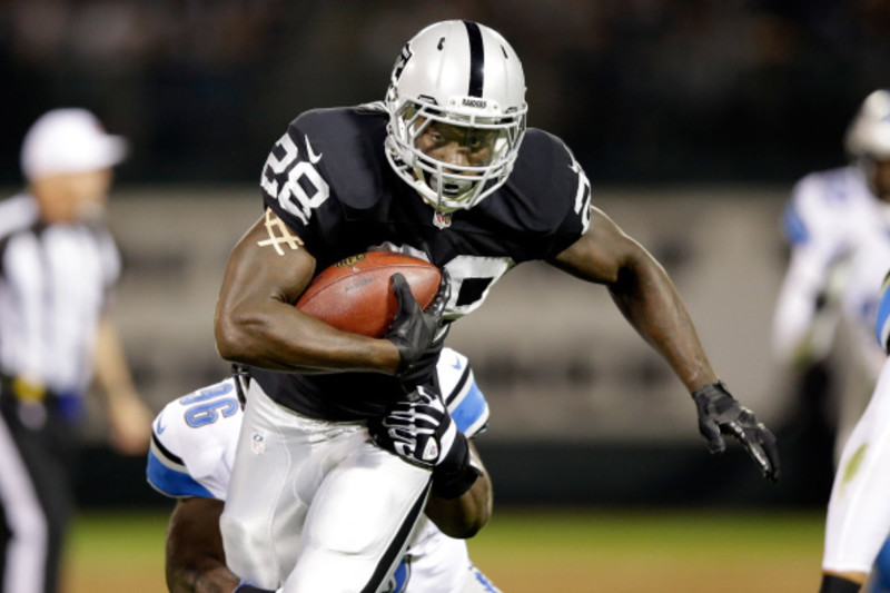 With Latavius Murray limping, Raiders turning to pair of rookie RBs