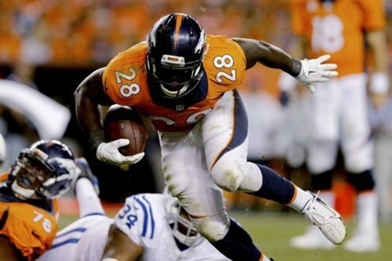 C.J. Anderson relishing opportunties to catch passes in Broncos offense