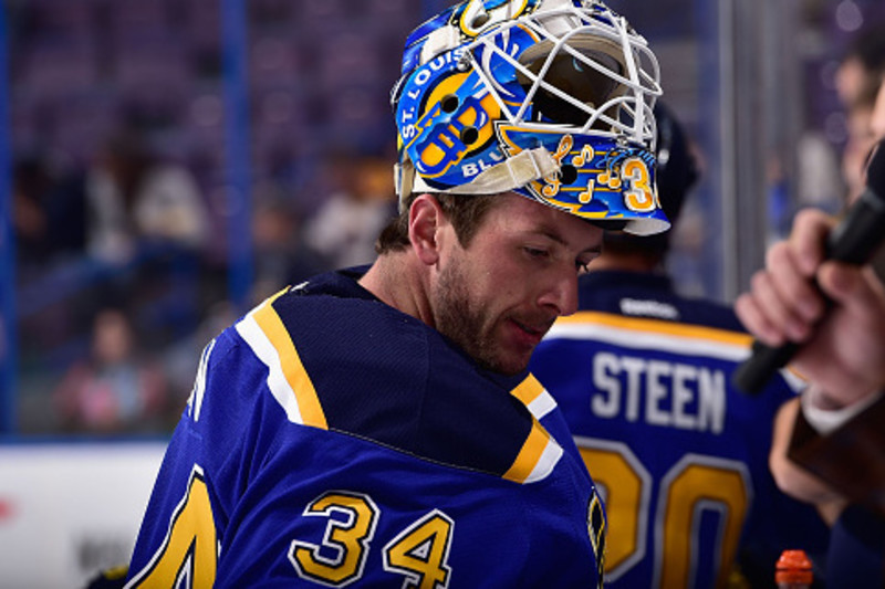 Martin Brodeur Resumes N.H.L. Career With Blues - The New York Times