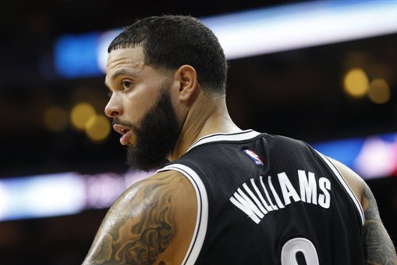 Deron Williams says initial reaction was shock at being traded to