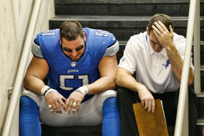 Detroit Lions: Dominic Raiola fired up by anonymous criticism WITH