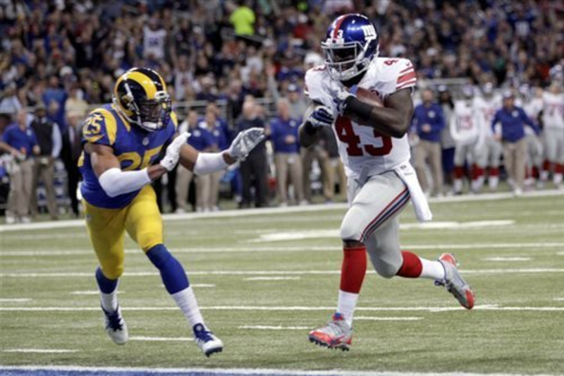 Running Back Orleans Darkwa the Latest NY Giants Rookie to Shine