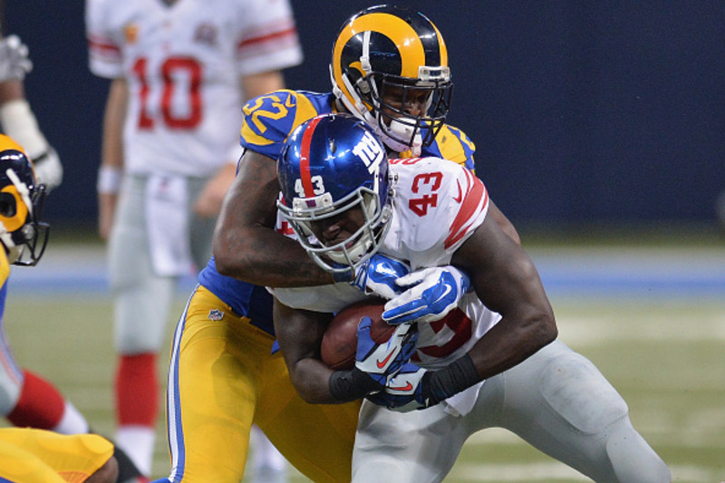 Running Back Orleans Darkwa the Latest NY Giants Rookie to Shine