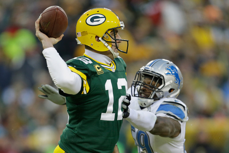 Rodgers-led Packers beat Lions 31-24, clinch NFC North title - The San  Diego Union-Tribune