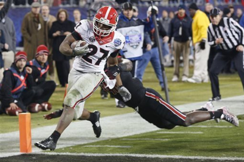 Todd Gurley, Nick Chubb among the most popular jersey numbers