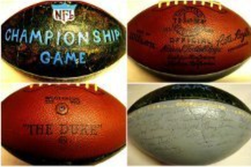 1962 NFL Championship: Green Bay Packers vs. New York Giants - Baseball  Direct