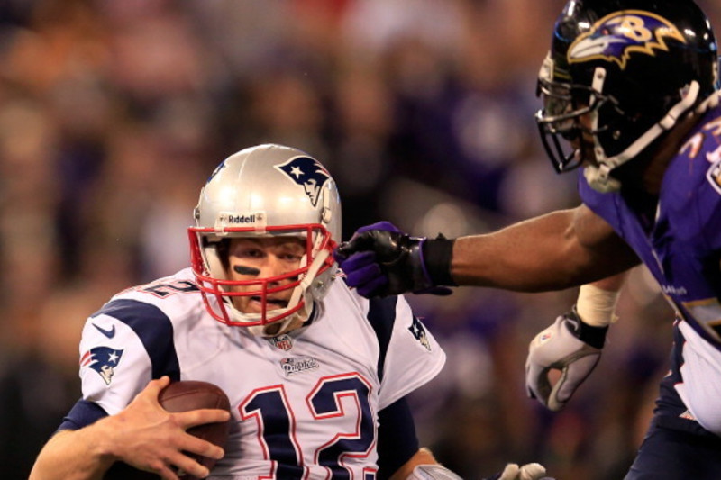 Tom Brady gets picky vs. Baltimore Ravens, as New England Patriots