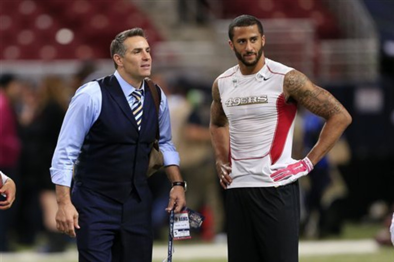 Colin Kaepernick: NFL combine might give clues to his 49ers' future